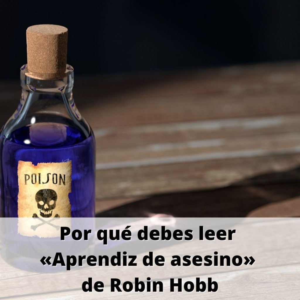 Banner en el que se lee "Por qué debes leer 'Aprendiz de asesino' de Robin Hobb"