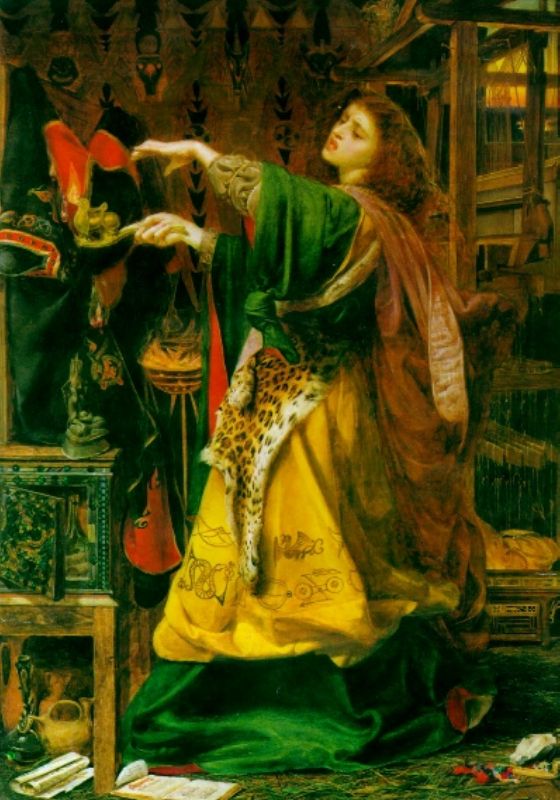 Morgan le Fay, de Anthony Frederick Sandys