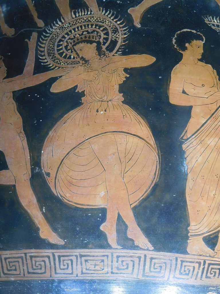 Danzante masculino en unas Carneas